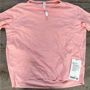 New lululemon back in action shirt size 4